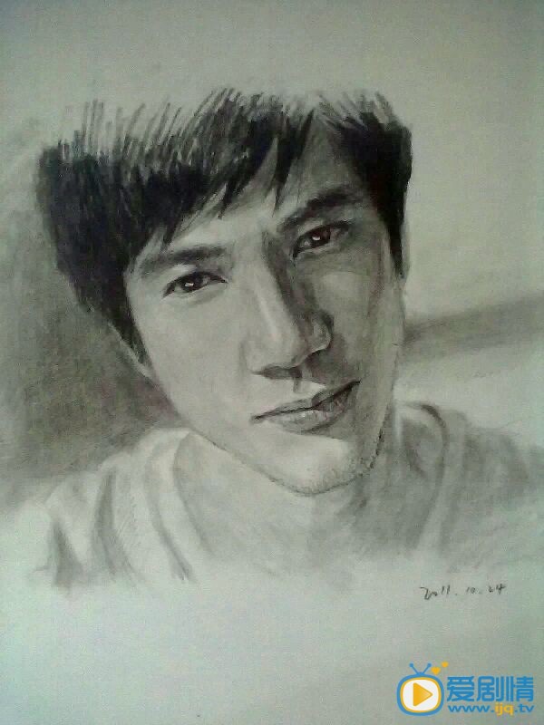王力宏素描画册 王力宏素描照