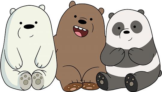 卡通,改编自daniel chong创作的网络漫画《the three bare bears》